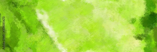 background illustration drawing with yellow green, forest green and khaki color
