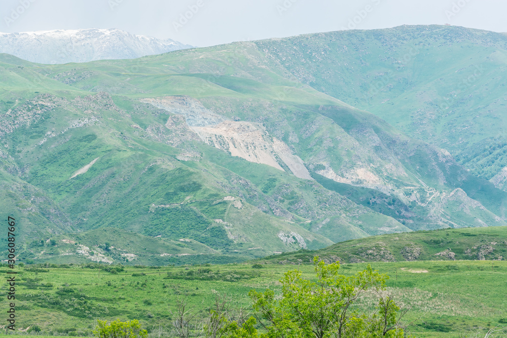 Naklejka premium Nature Tekeli. Alatau Mountains. Kazakhstan