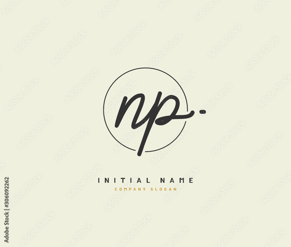 N P NP Beauty vector initial logo, handwriting logo of initial signature, wedding, fashion, jewerly, boutique, floral and botanical with creative template for any company or business. N P NP Beauty vector initial logo, handwriting logo of initial signature, wedding, fashion, jewerly, boutique, floral and botanical with creative template for any company or business.