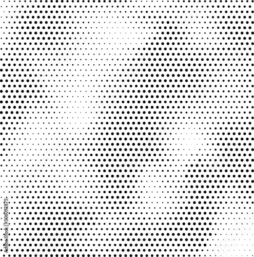 Abstract halftone dotted background. Monochrome pattern with dot and circles. Vector modern pop art texture for posters, sites, business cards, cover postcards, interior design, labels, stickers.