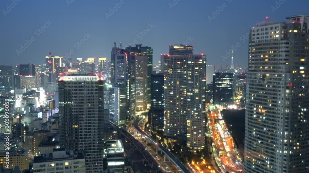 都市風景 東京 夜景 都市風景 東京 夜景