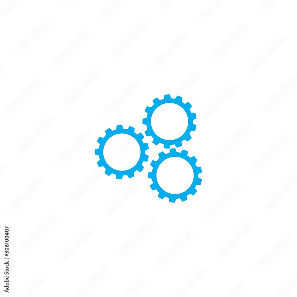 gear icon logo vector icon