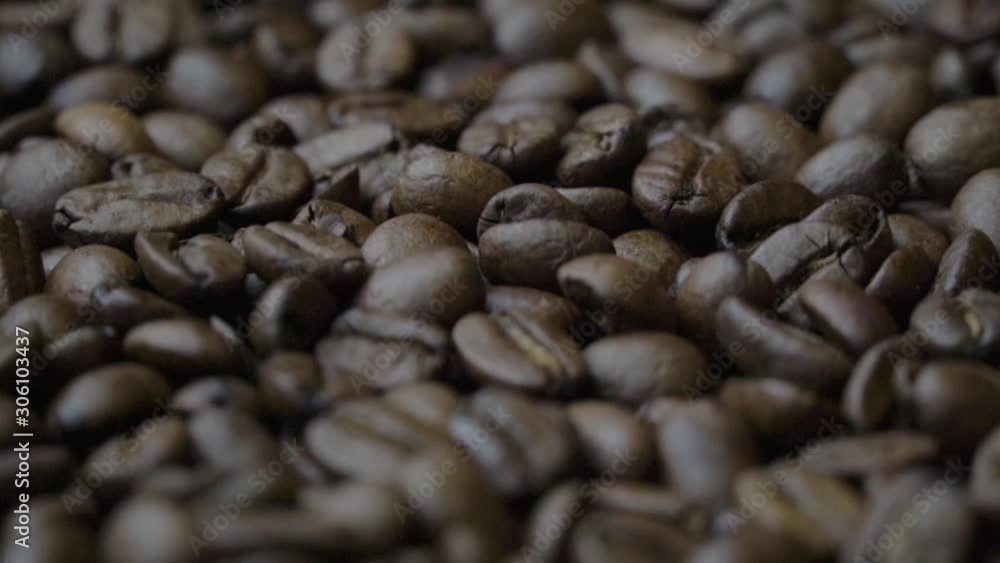 Rotating Coffee beans Rotating Coffee beans
