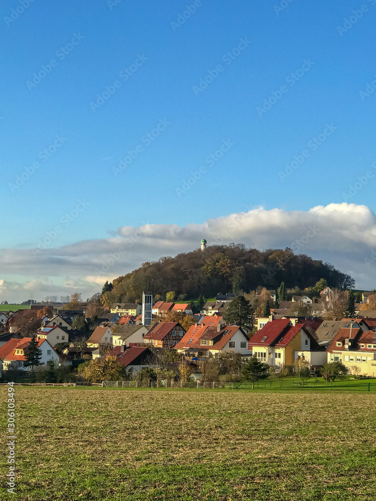 custom made wallpaper toronto digitalView of the astronomical observatory in Rothwesten near Kassel in Germany