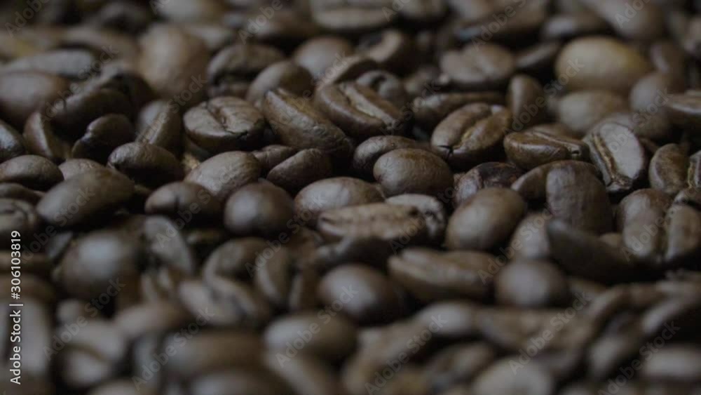 Rotating Coffee beans Rotating Coffee beans