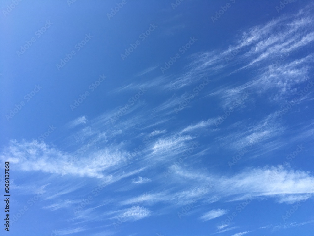 Fototapeta premium blue sky with clouds