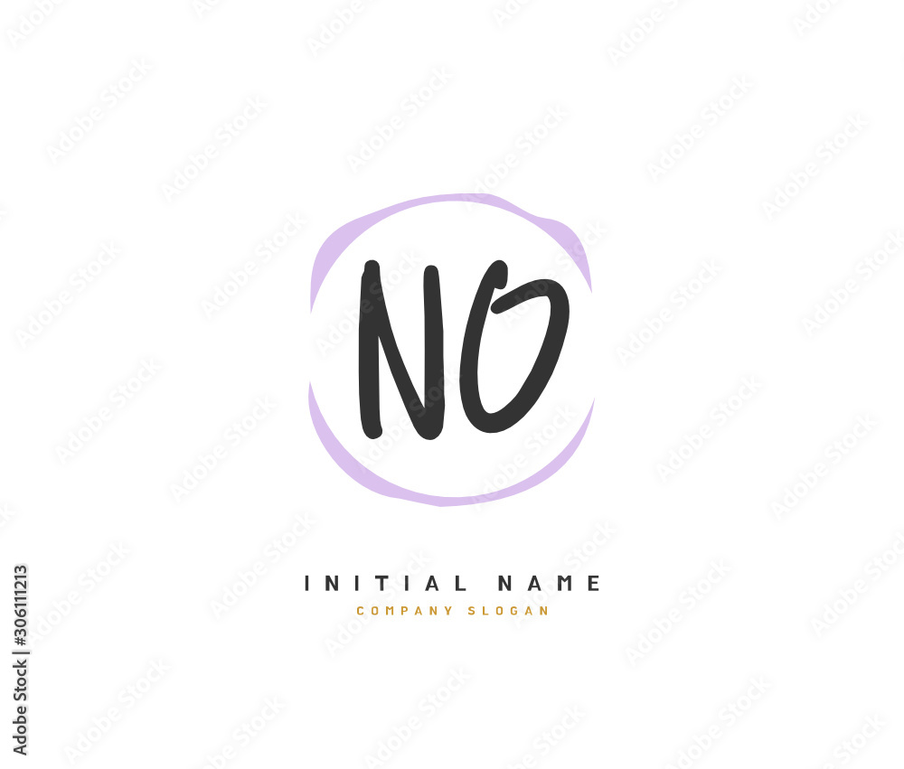 N O NO Beauty vector initial logo, handwriting logo of initial signature, wedding, fashion, jewerly, boutique, floral and botanical with creative template for any company or business. N O NO Beauty vector initial logo, handwriting logo of initial signature, wedding, fashion, jewerly, boutique, floral and botanical with creative template for any company or business.