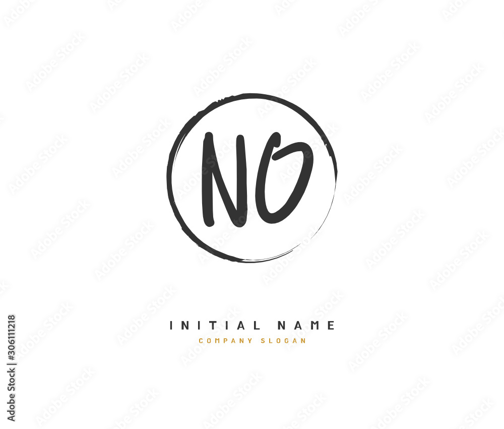 N O NO Beauty vector initial logo, handwriting logo of initial signature, wedding, fashion, jewerly, boutique, floral and botanical with creative template for any company or business. N O NO Beauty vector initial logo, handwriting logo of initial signature, wedding, fashion, jewerly, boutique, floral and botanical with creative template for any company or business.