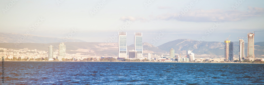 New Business and downtown district of izmir
