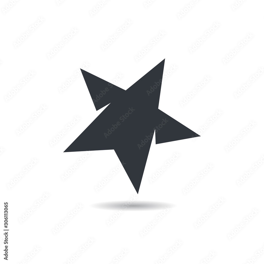 Star logo vector icon Star logo vector icon