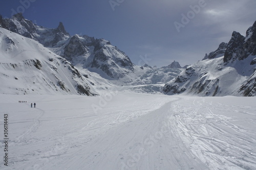winter in the mountains