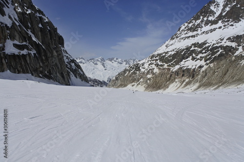 winter in the mountains