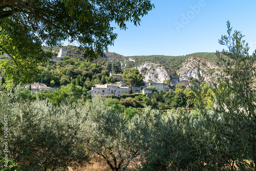 Oppède-Le-Vieux hill village Lubéron Vaucluse France photo