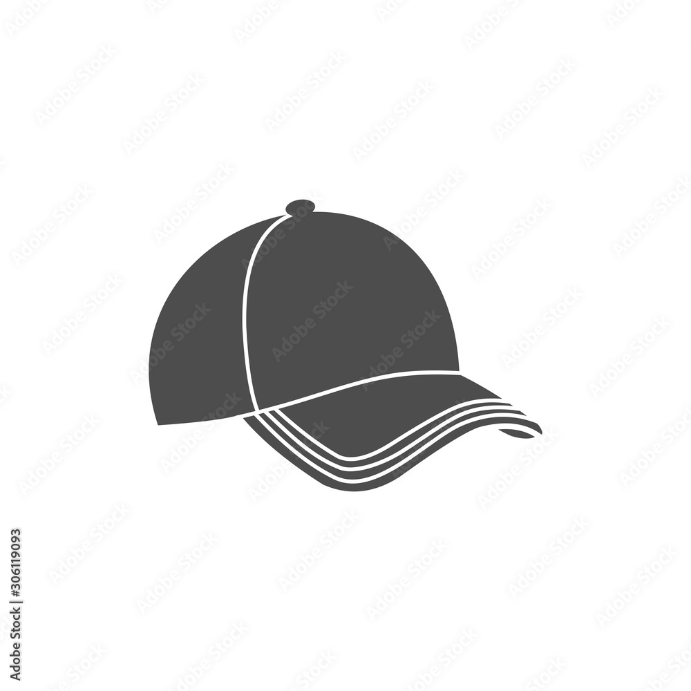 hat icon vector design symbol
