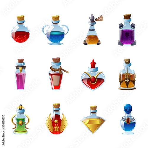 Magic Potion Realistic Set