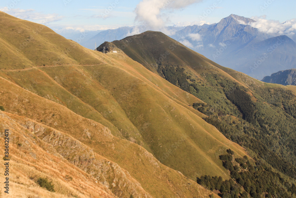 Alpenlandschaft (Il Giovo und Monte Legnone) Alpenlandschaft (Il Giovo und Monte Legnone)