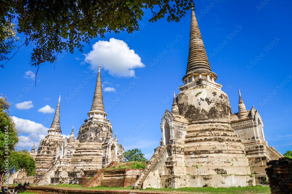 Wat Phra Si Sanphet temple, Ayutthaya, Thailand