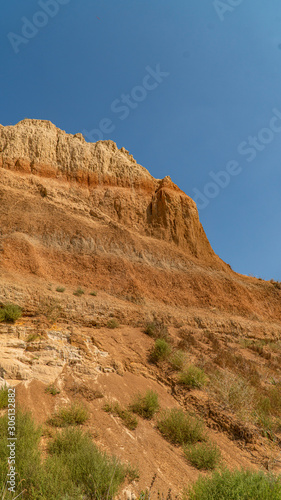 View to the Red Grand Stone Rocks i