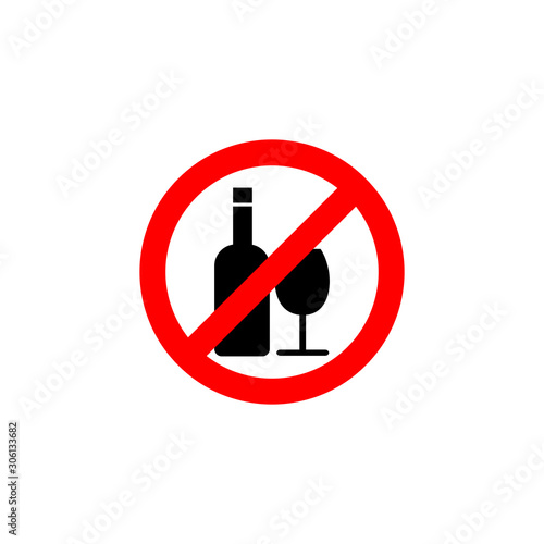 prohibition sign icon vector design symbol