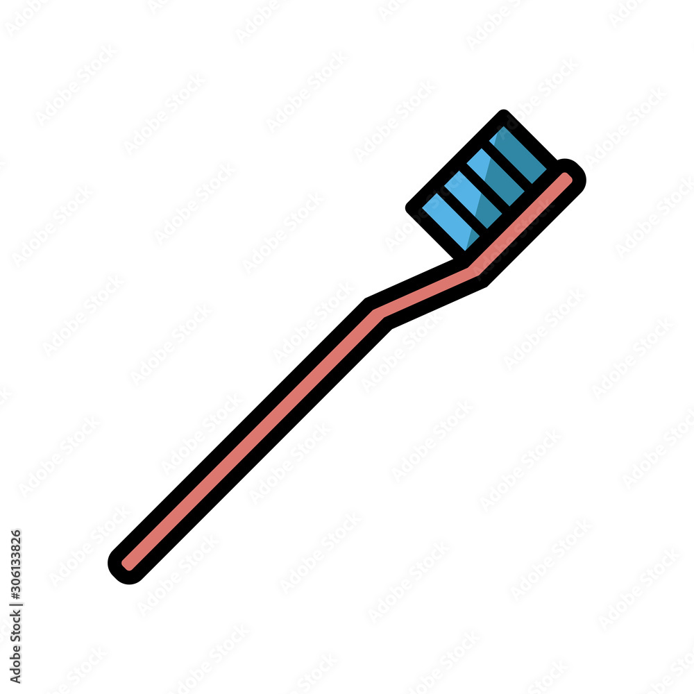 tooth brush icon vector design template tooth brush icon vector design template