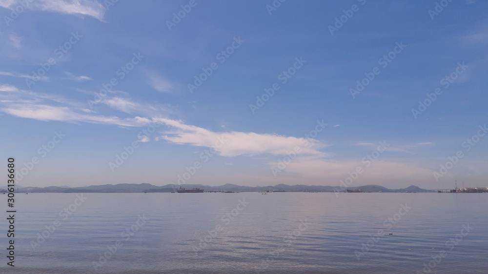 Landscape from Guanabara´s Beach