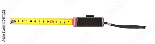 measuring tape isolated on white background