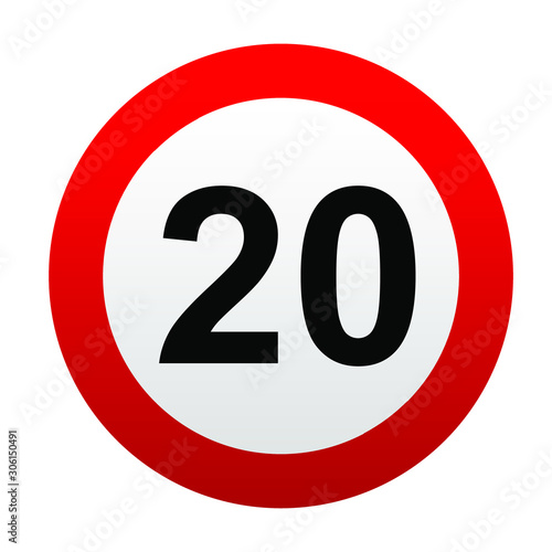 speed limit sign