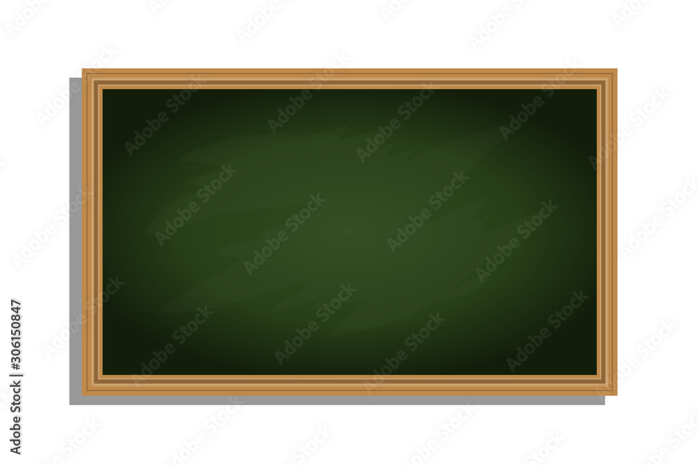 Chalkboard, chalkboard isolated on white. Vector illustration Chalkboard, chalkboard isolated on white. Vector illustration