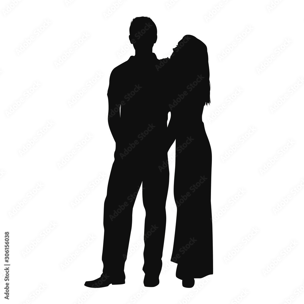 Romantic Couple Silhouette