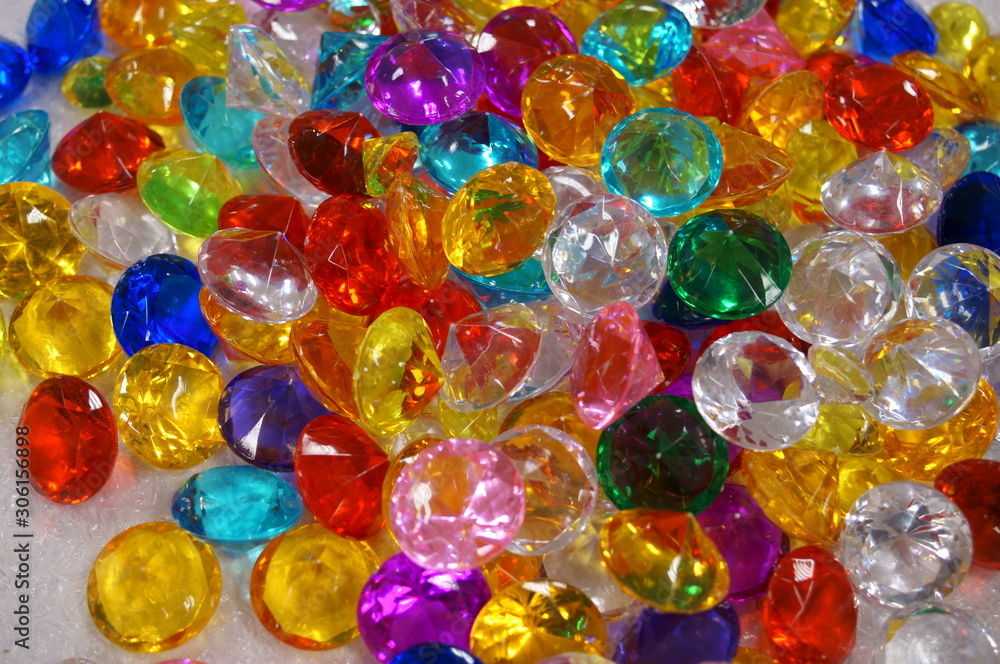 Plastic colorful shining toy jewelry Plastic colorful shining toy jewelry