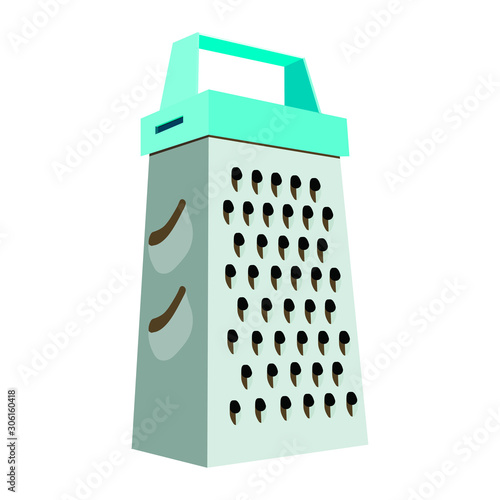 Vector kitchen grater / shredder.