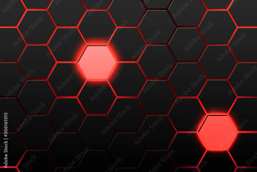 hexagon background and texture. hexagon background and texture.