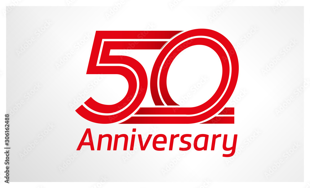 Obraz premium 50th anniversary