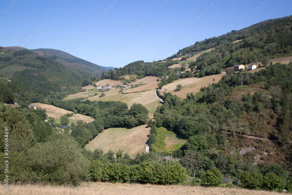 View of Landscape; Taramundi