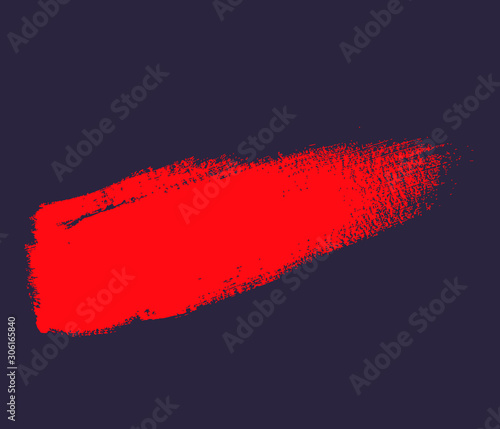 Farbstrich auf dunlkem Hintergrund.