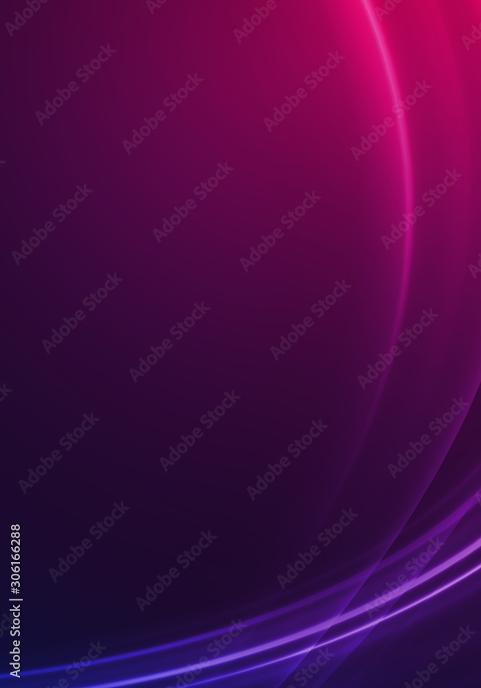 Dark abstract background with neon lines, glow. Dark abstract background with neon lines, glow.