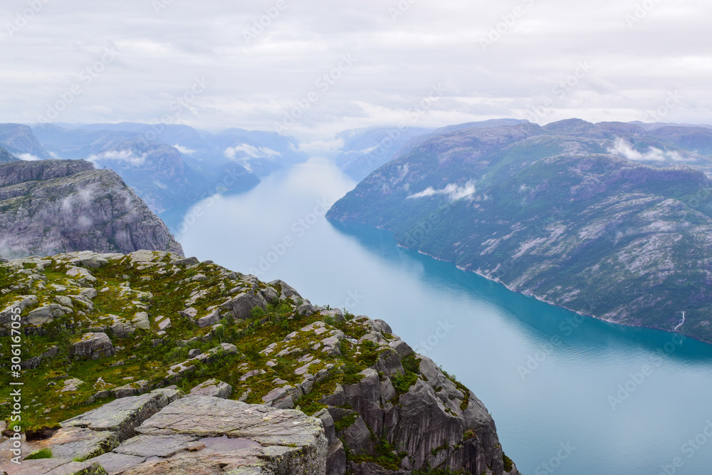 Obraz premium Prekestolen or Pulpit Rock.