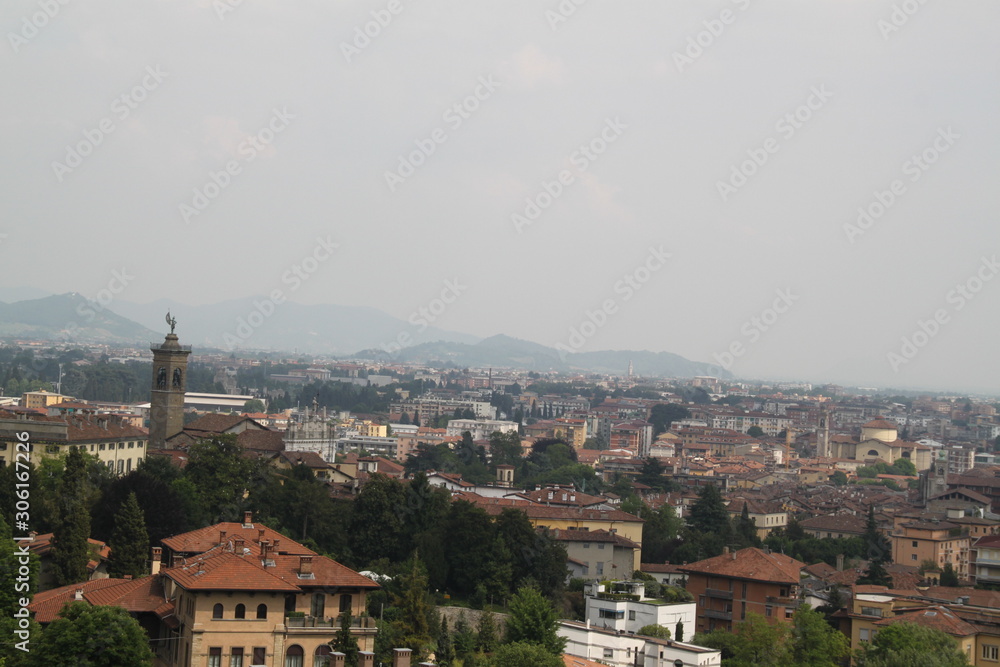 Fototapeta premium Vue panoramique Sienne