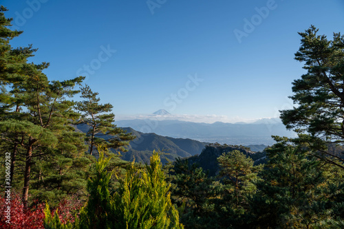 昇仙峡‗富士山