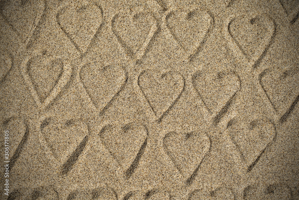 Bevel and Emboss on the sand f Bevel and Emboss on the sand f