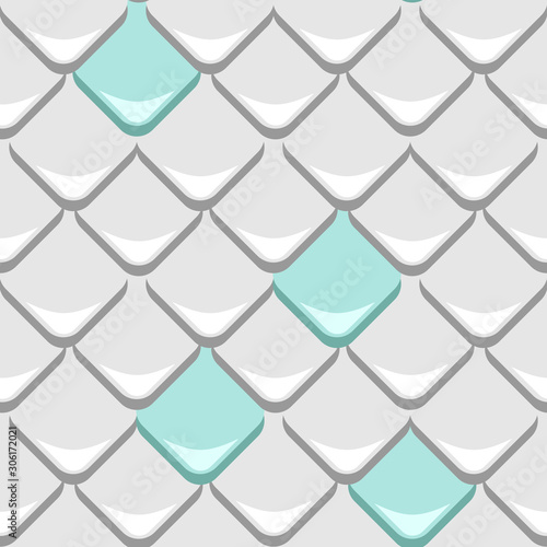 scale seamless pattern