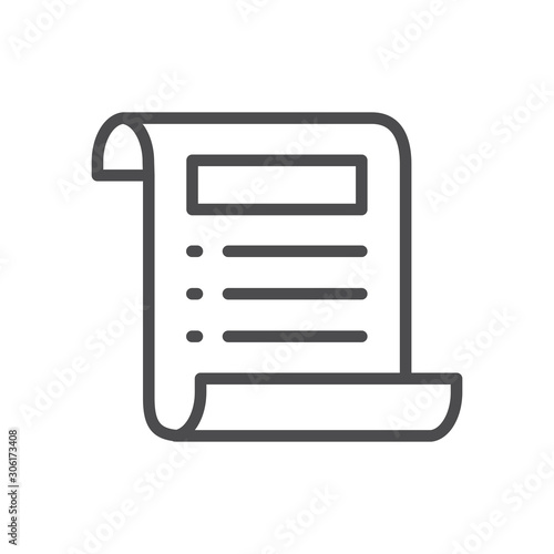 In Compliance Icon with paper, checks & list
