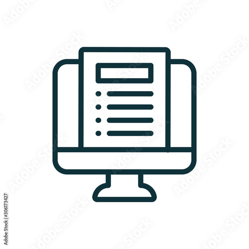 In Compliance Icon with paper, checks & list