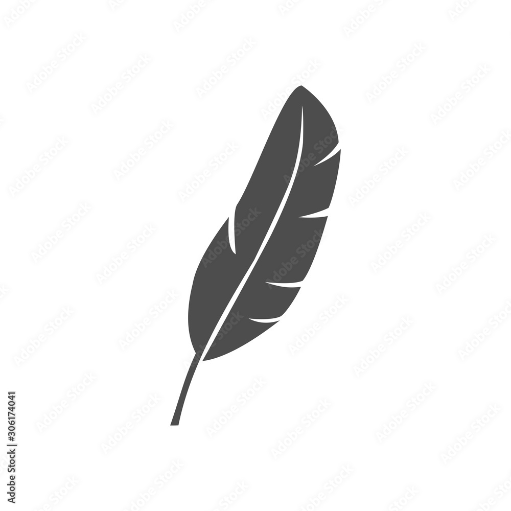 feather icon vector design symbol feather icon vector design symbol