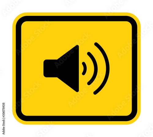 No Sound icons Sign Isolate On White Background,Vector Illustration