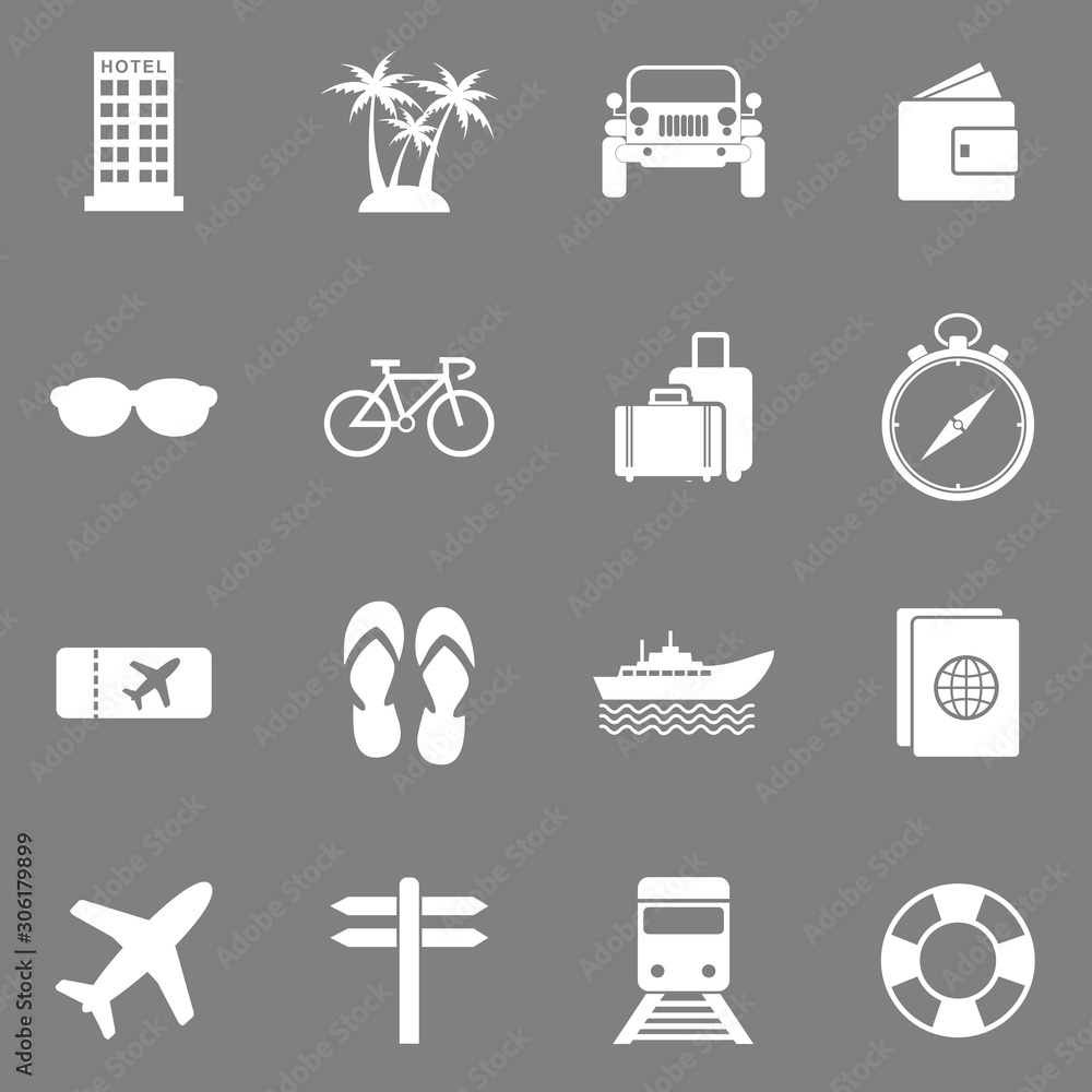 Fototapeta premium tour and travel icon vector design symbol
