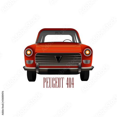 Peugeot 404 Vectoriel photo