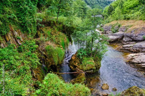 Wasserfälle von Slunj Istrien Kroatiien