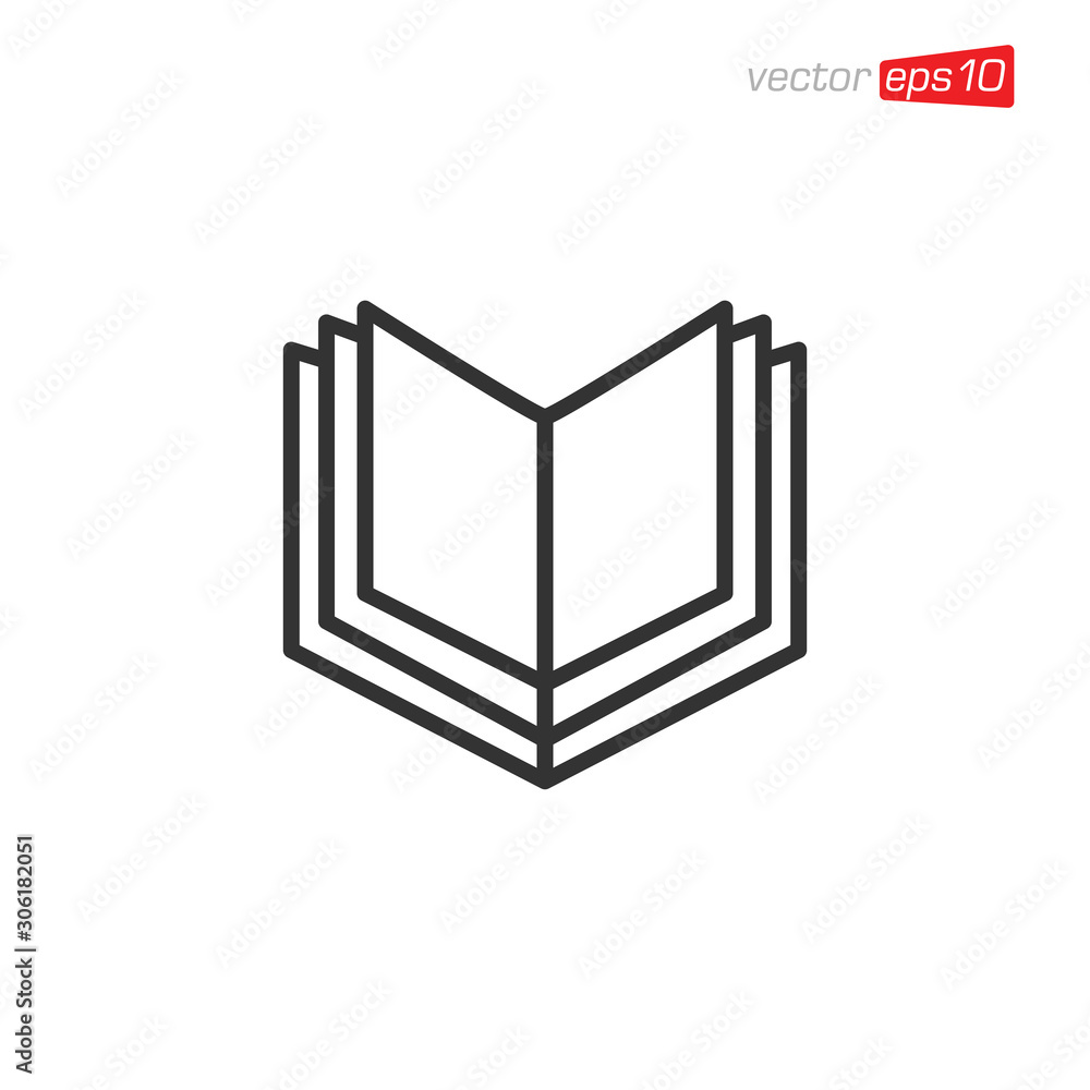 Book Education Icon Design Vector Book Education Icon Design Vector