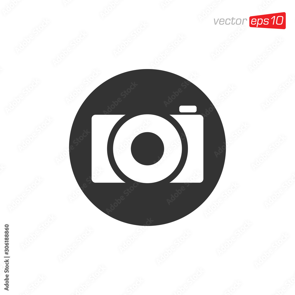 Camera Icon Design Vector Template Camera Icon Design Vector Template